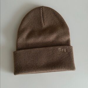 Aritzia TNA Tan Wool Blend Beanie OS